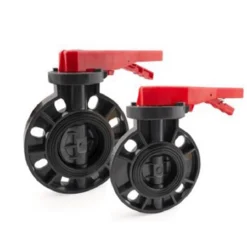 VAN BƯỚM NHỰA TAY GẠT uPVC